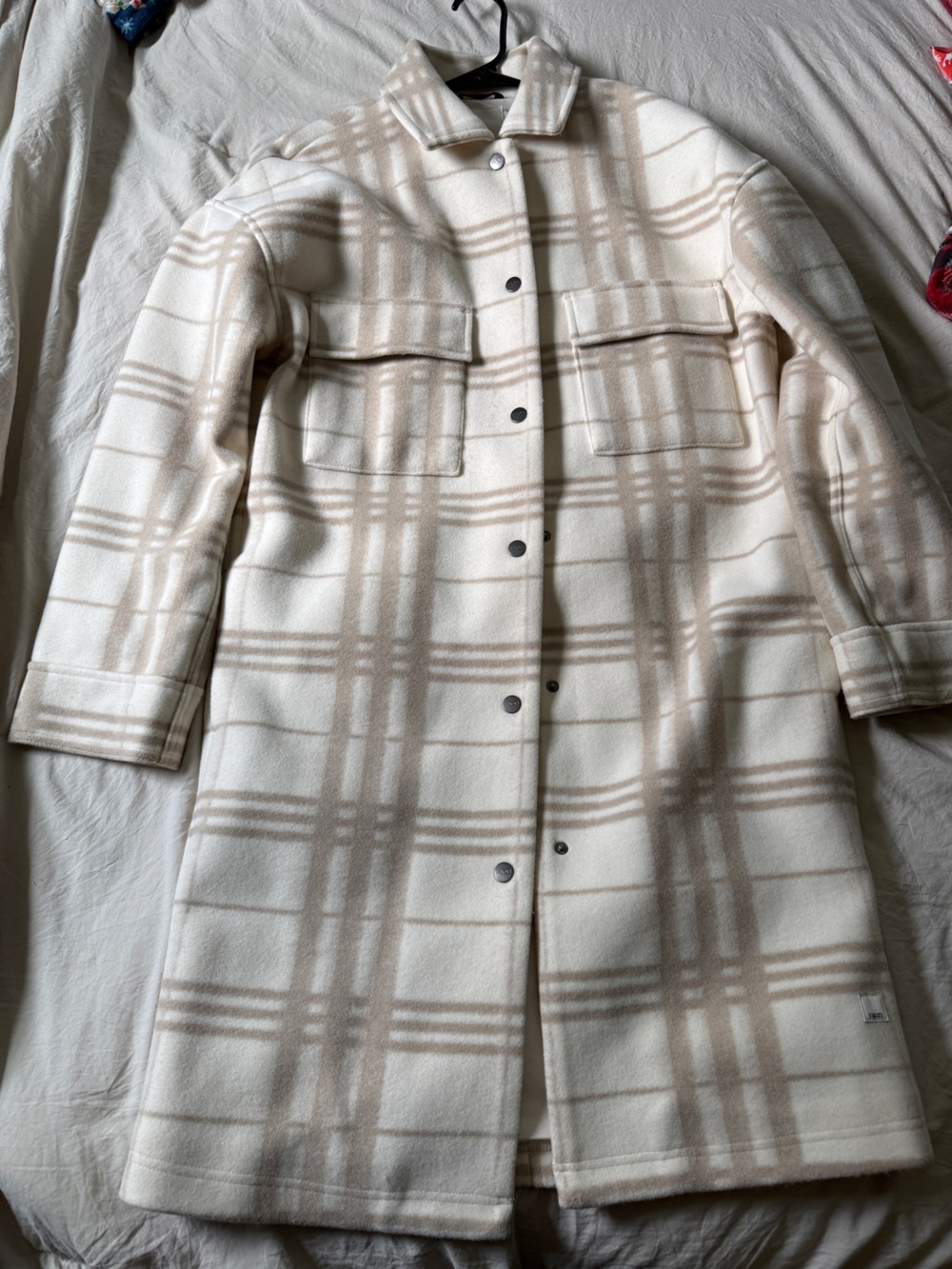 Vuori Ballard jacket in eggshell